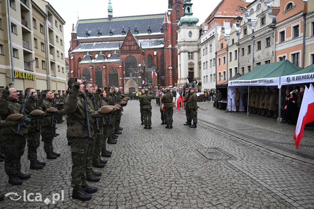 Przysięga żołnierzy 16. DBOT