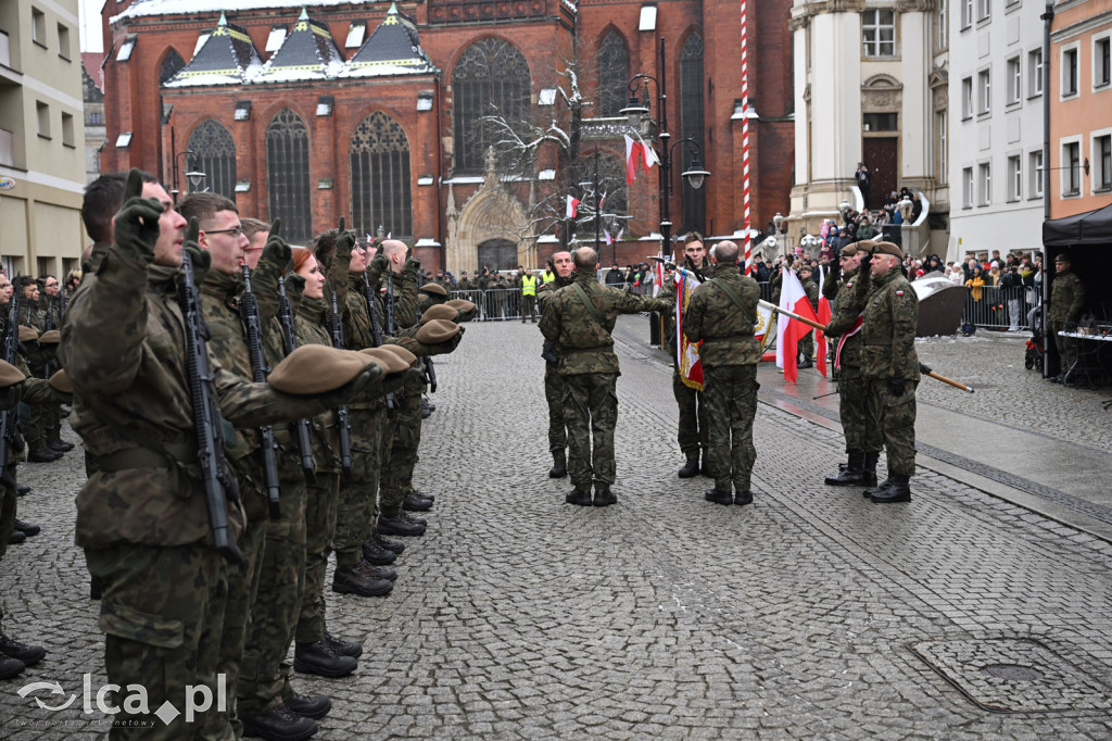 Przysięga żołnierzy 16. DBOT