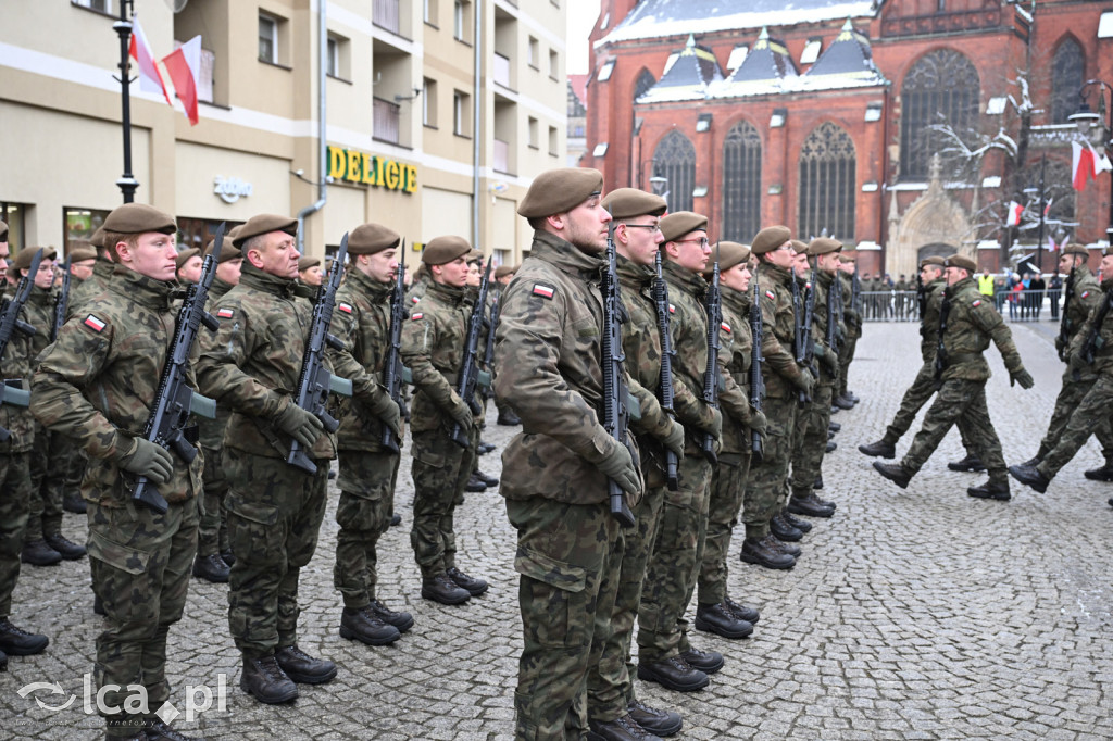 Przysięga żołnierzy 16. DBOT