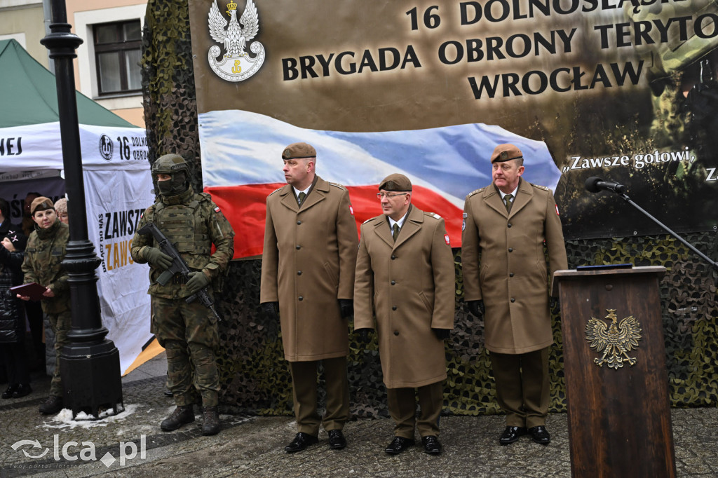 Przysięga żołnierzy 16. DBOT
