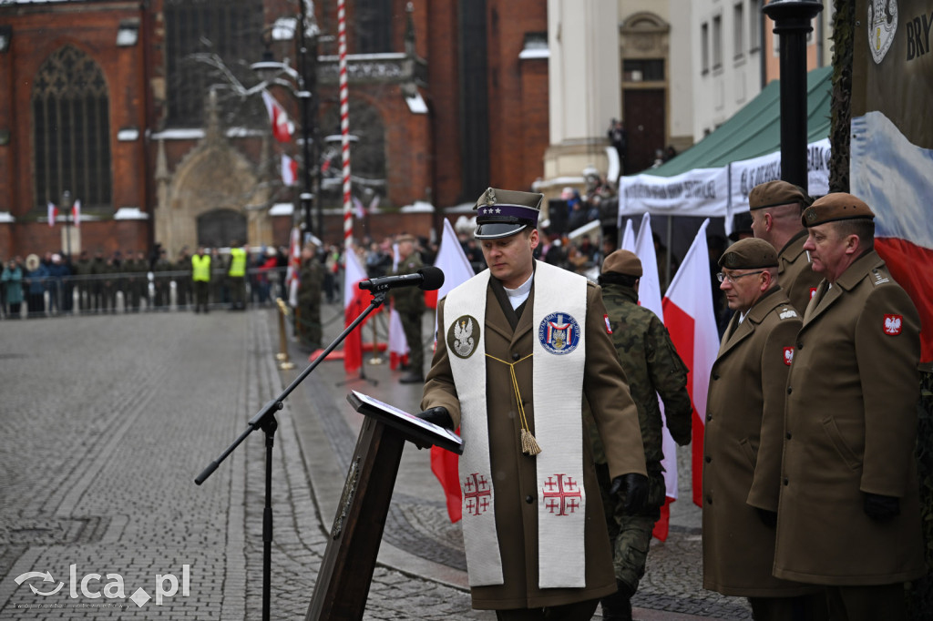 Przysięga żołnierzy 16. DBOT