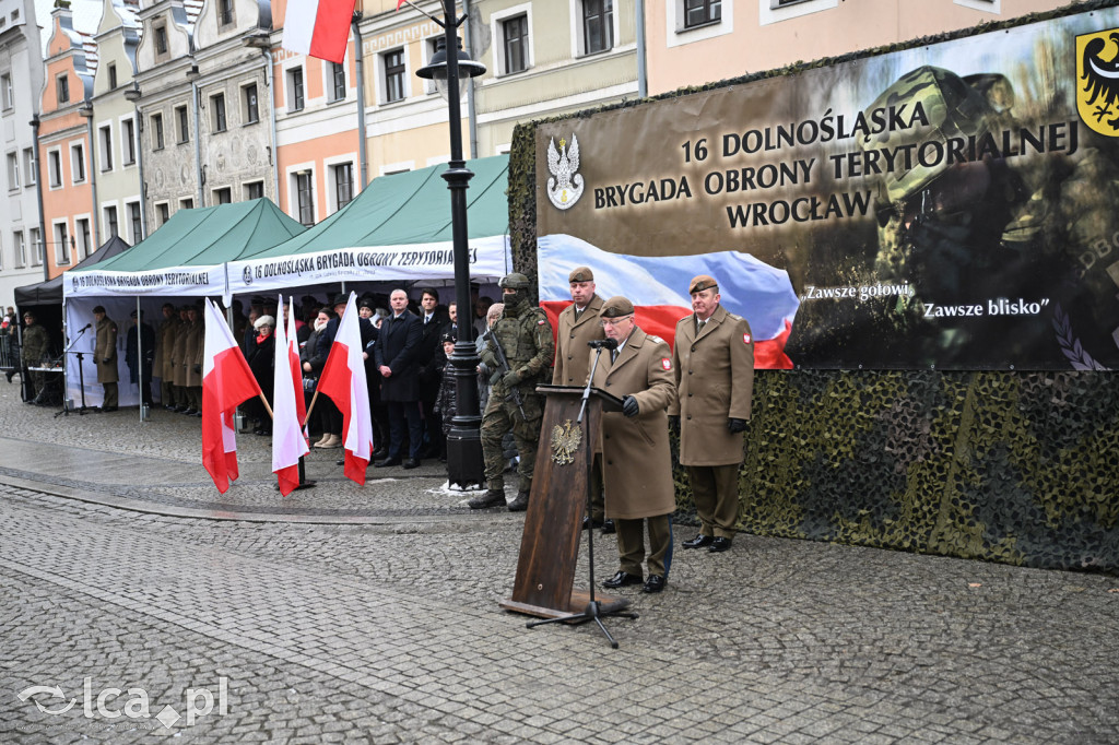 Przysięga żołnierzy 16. DBOT