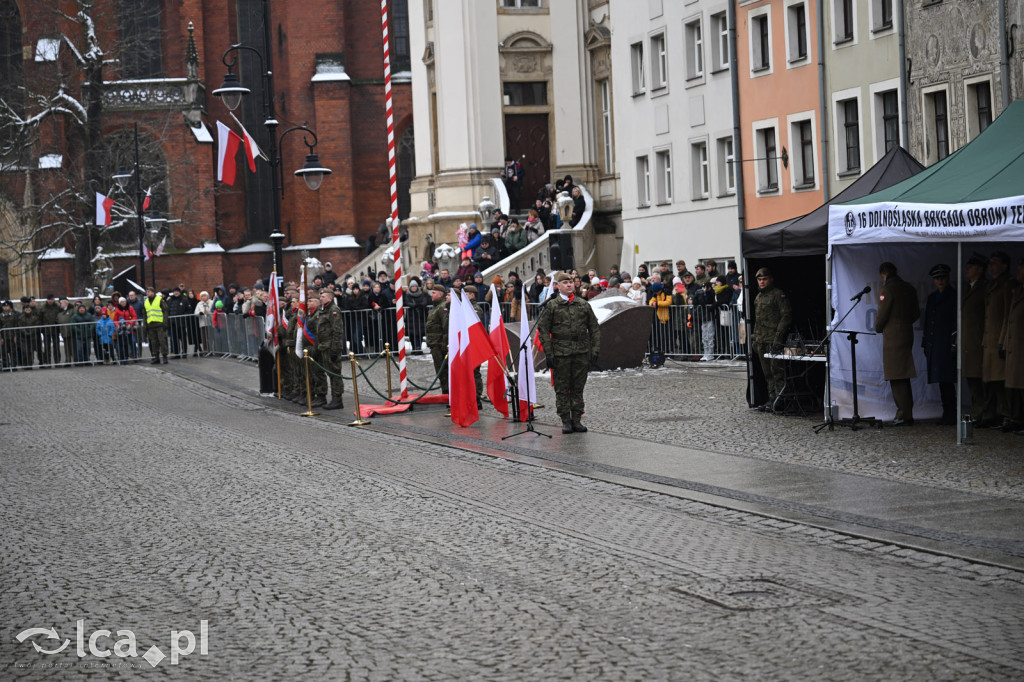 Przysięga żołnierzy 16. DBOT