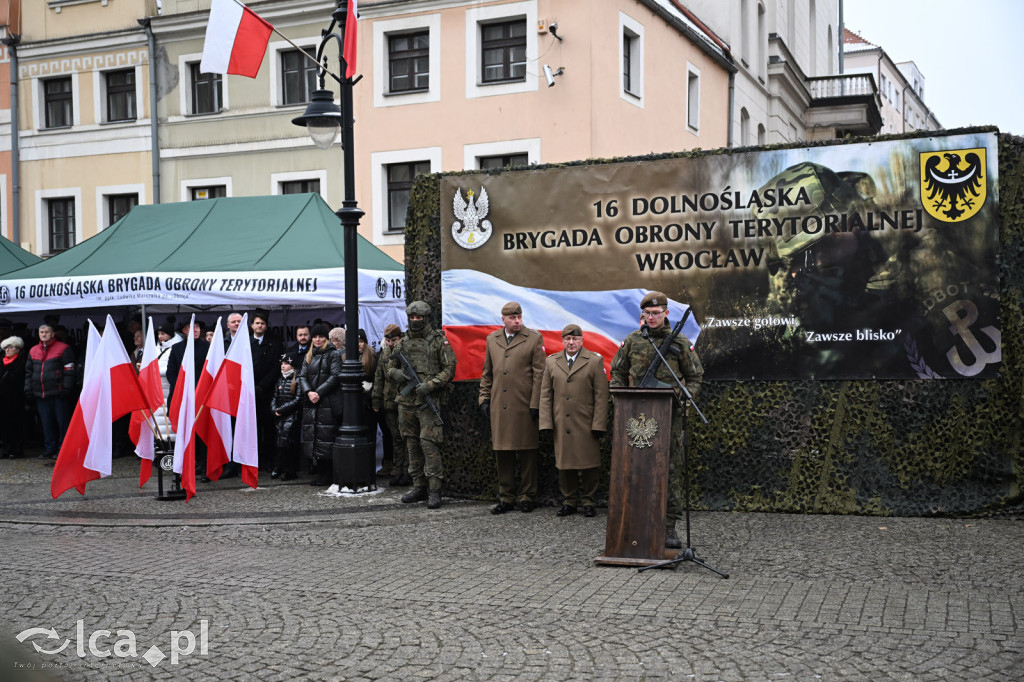 Przysięga żołnierzy 16. DBOT