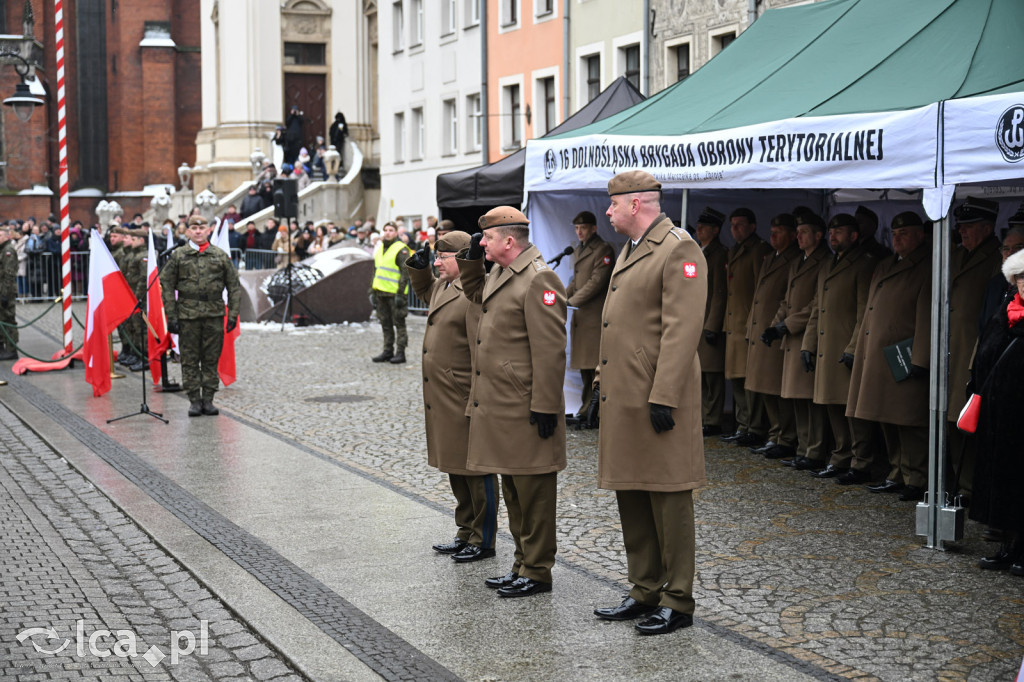 Przysięga żołnierzy 16. DBOT