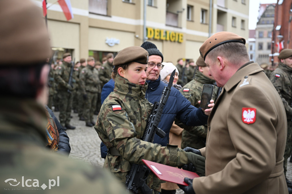 Przysięga żołnierzy 16. DBOT