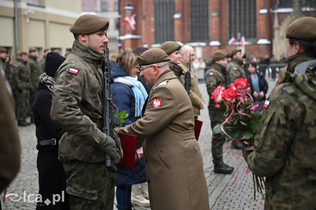 Przysięga żołnierzy 16. DBOT