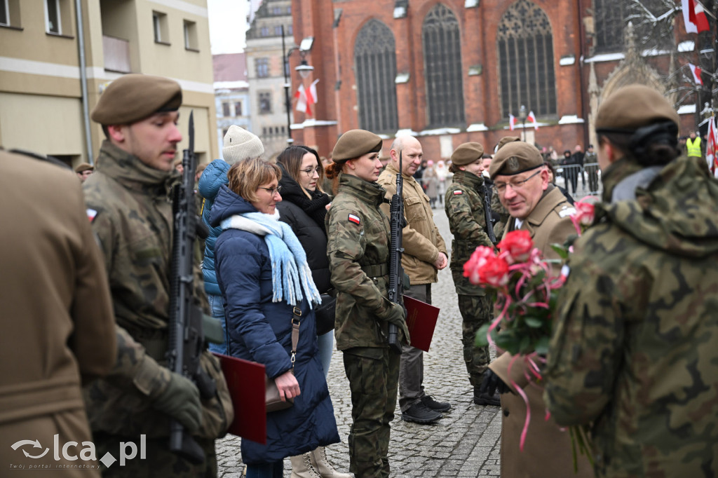Przysięga żołnierzy 16. DBOT