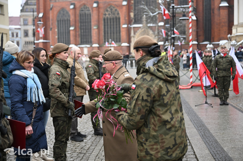 Przysięga żołnierzy 16. DBOT