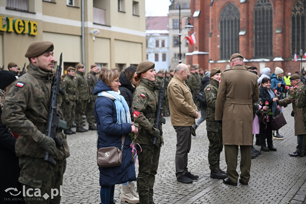 Przysięga żołnierzy 16. DBOT