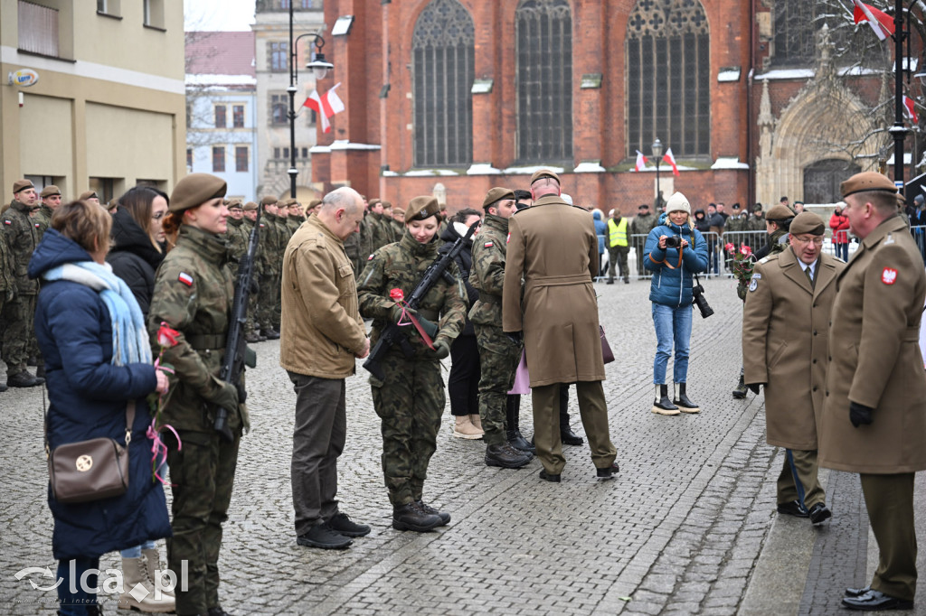 Przysięga żołnierzy 16. DBOT