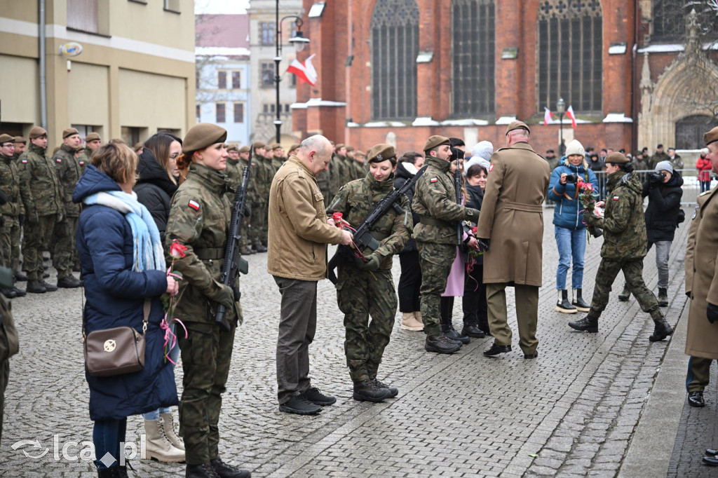 Przysięga żołnierzy 16. DBOT