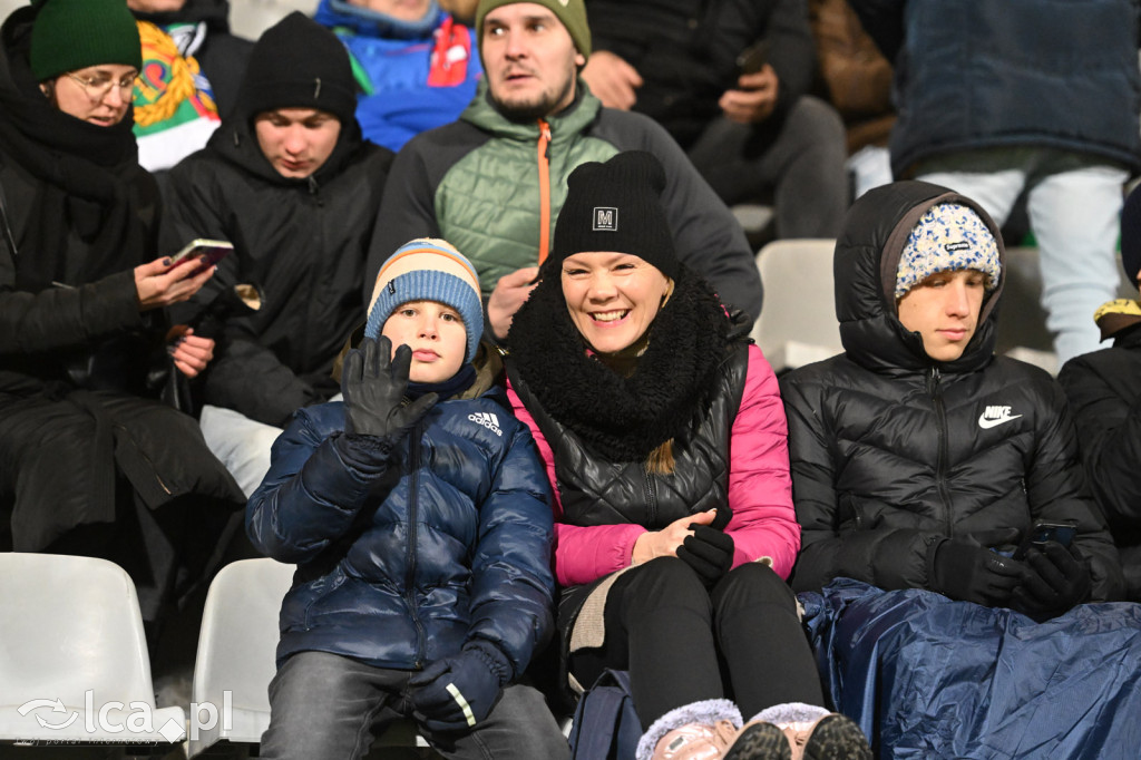 Kibice na meczu Miedź Legnica - Stal Rzeszów