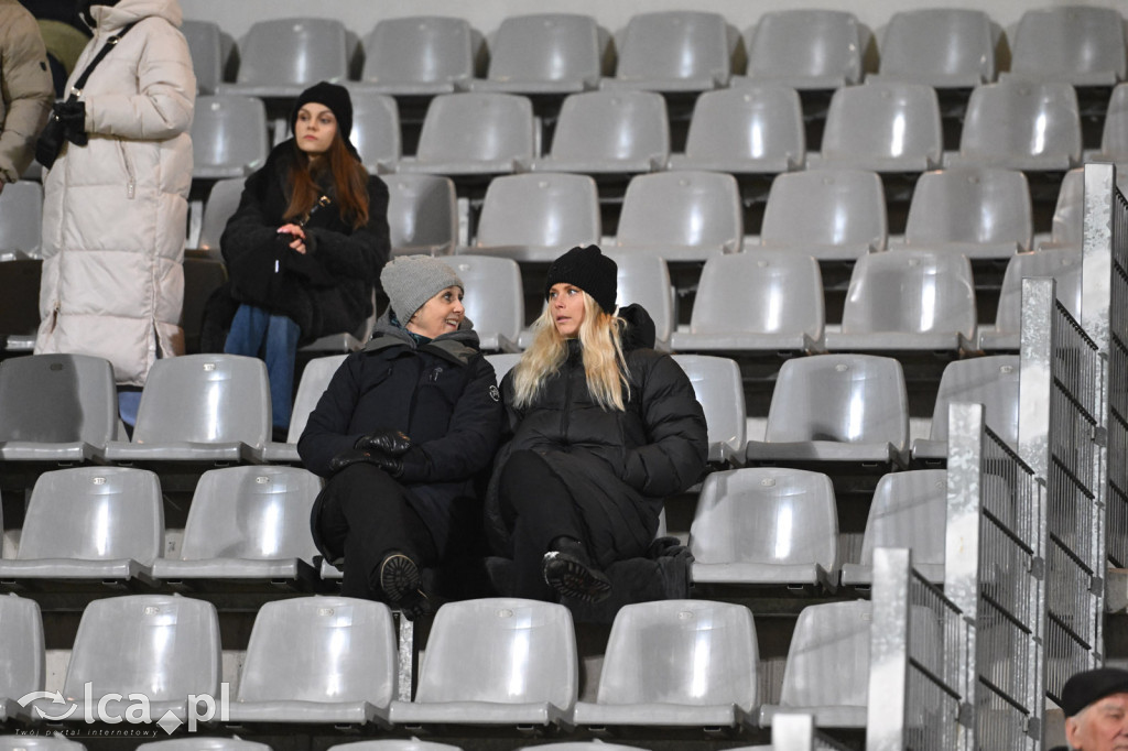 Kibice na meczu Miedź Legnica - Stal Rzeszów