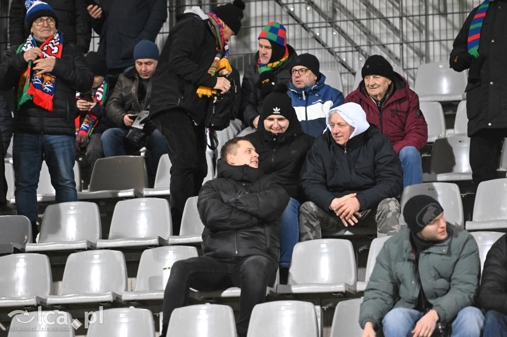 Kibice na meczu Miedź Legnica - Stal Rzeszów