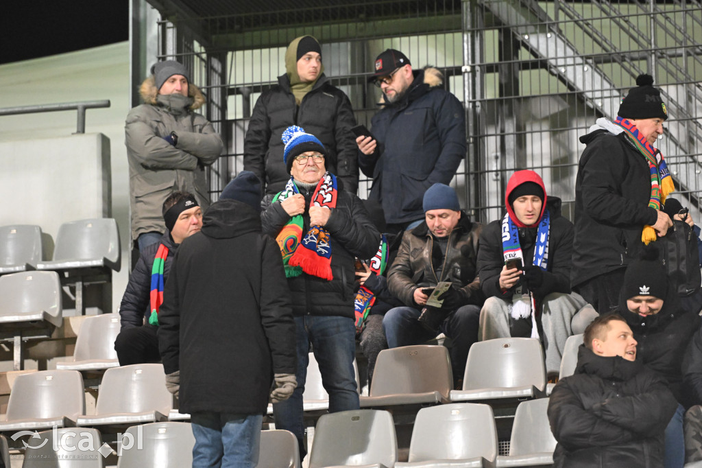 Kibice na meczu Miedź Legnica - Stal Rzeszów