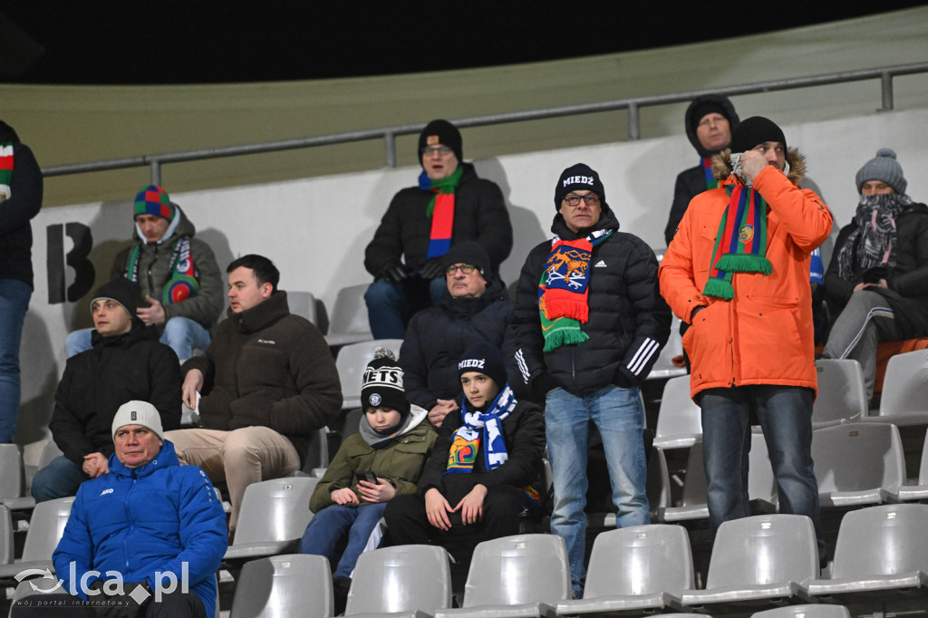 Kibice na meczu Miedź Legnica - Stal Rzeszów