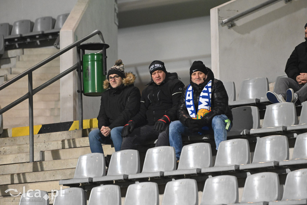 Kibice na meczu Miedź Legnica - Stal Rzeszów