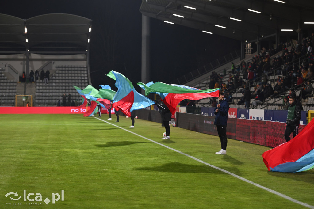 Kibice na meczu Miedź Legnica - Stal Rzeszów