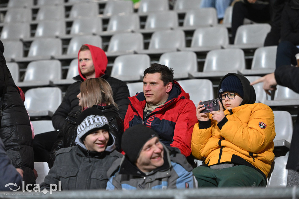 Kibice na meczu Miedź Legnica - Stal Rzeszów