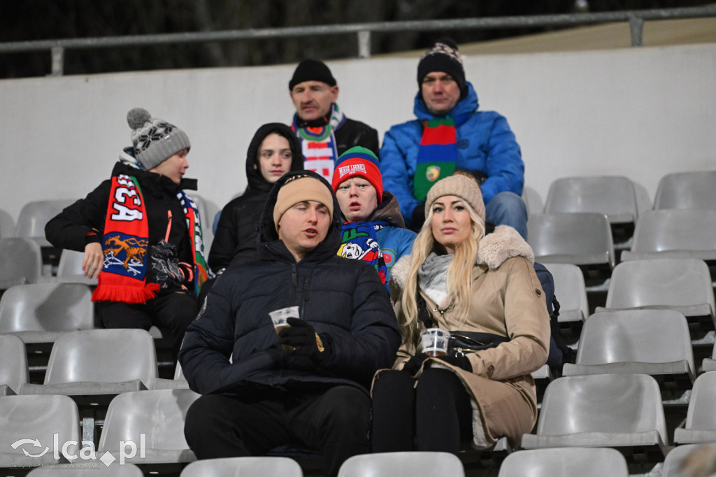 Kibice na meczu Miedź Legnica - Stal Rzeszów