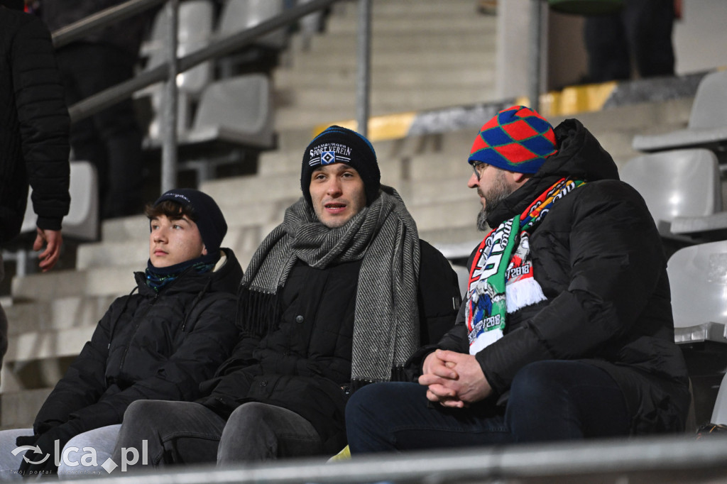 Kibice na meczu Miedź Legnica - Stal Rzeszów