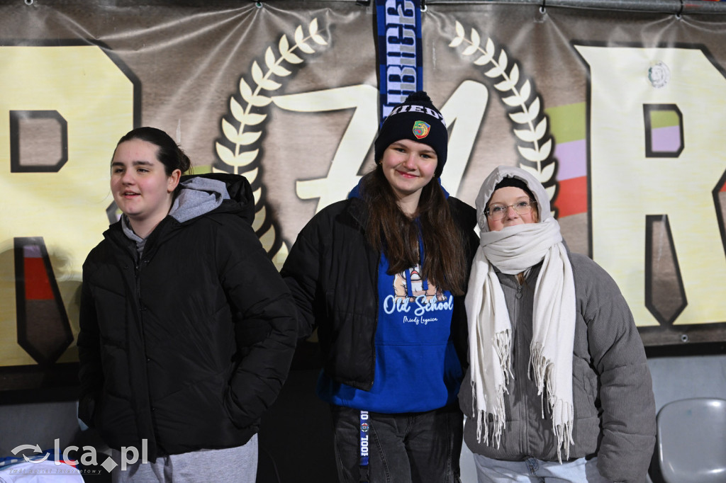 Kibice na meczu Miedź Legnica - Stal Rzeszów