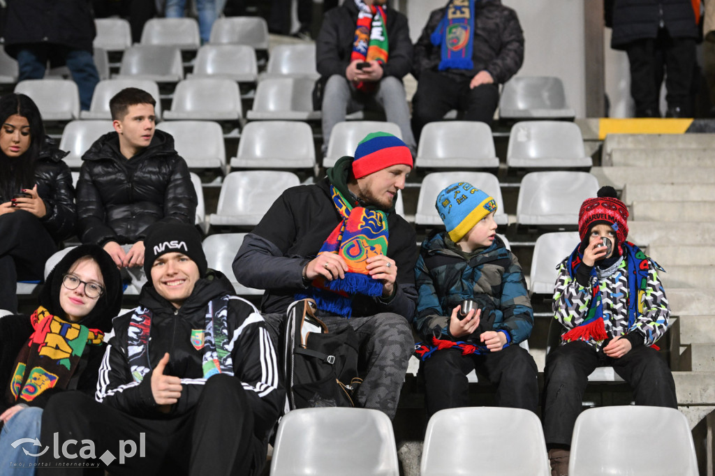 Kibice na meczu Miedź Legnica - Stal Rzeszów