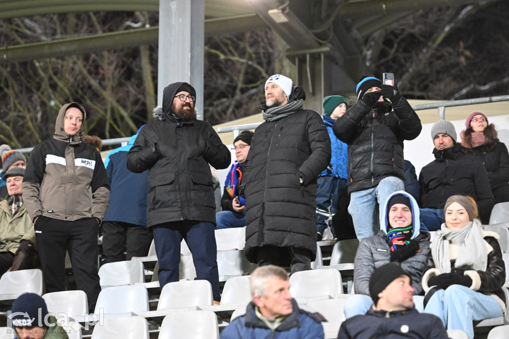 Kibice na meczu Miedź Legnica - Stal Rzeszów