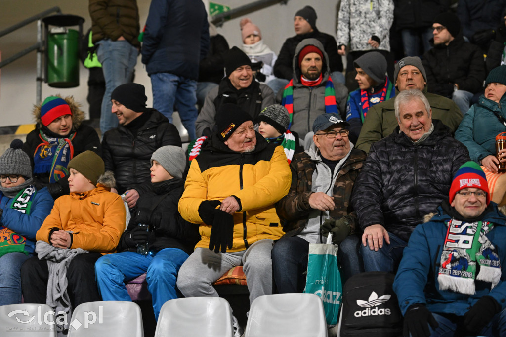 Kibice na meczu Miedź Legnica - Stal Rzeszów