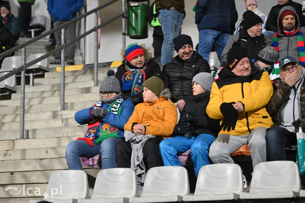 Kibice na meczu Miedź Legnica - Stal Rzeszów