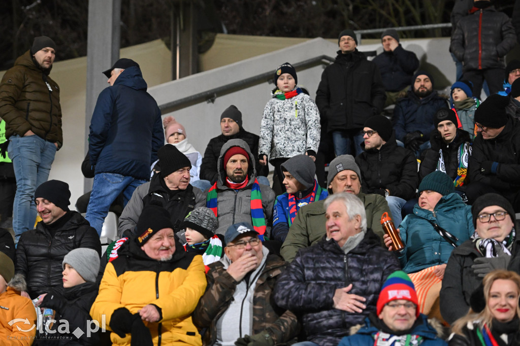 Kibice na meczu Miedź Legnica - Stal Rzeszów