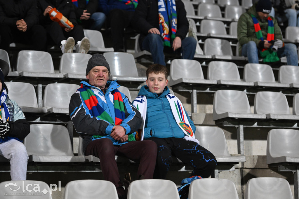 Kibice na meczu Miedź Legnica - Stal Rzeszów