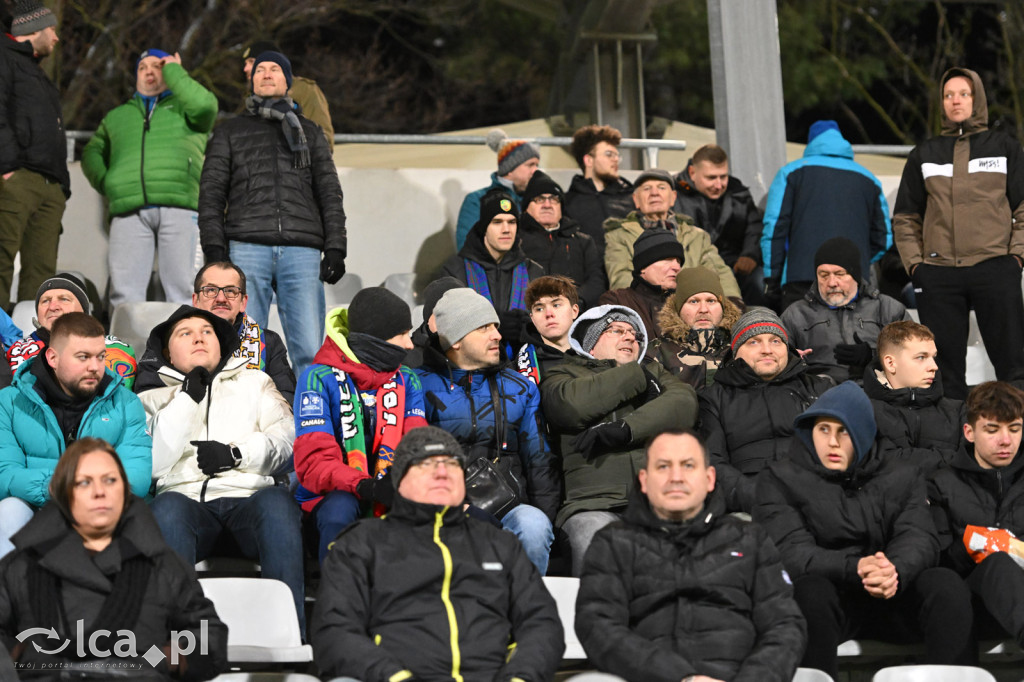 Kibice na meczu Miedź Legnica - Stal Rzeszów