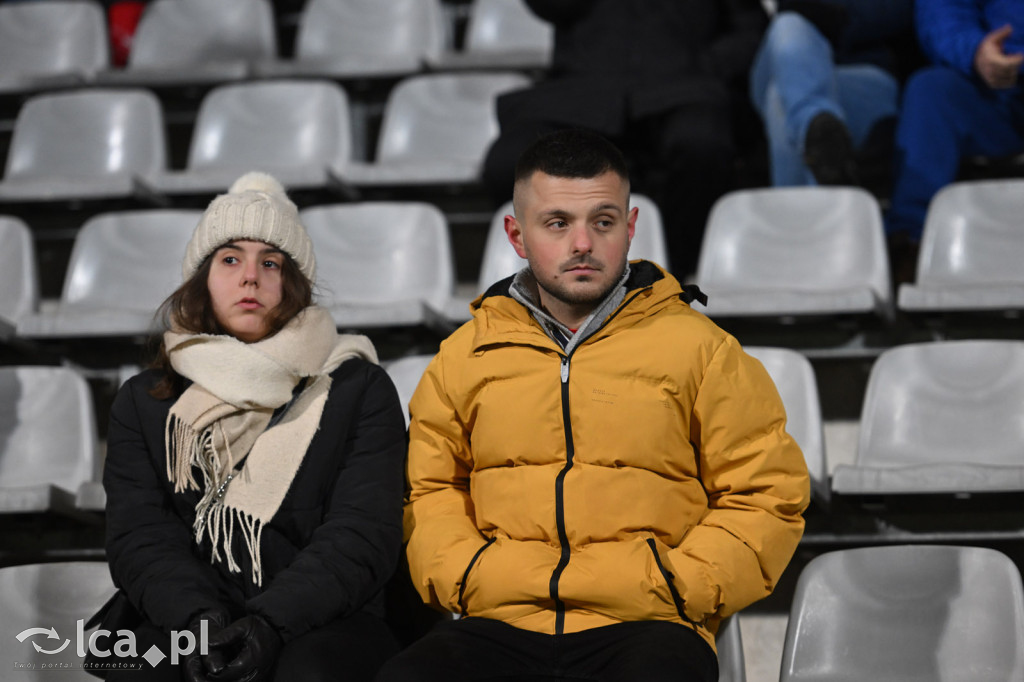 Kibice na meczu Miedź Legnica - Stal Rzeszów