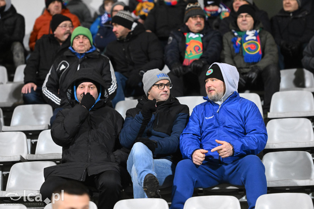 Kibice na meczu Miedź Legnica - Stal Rzeszów