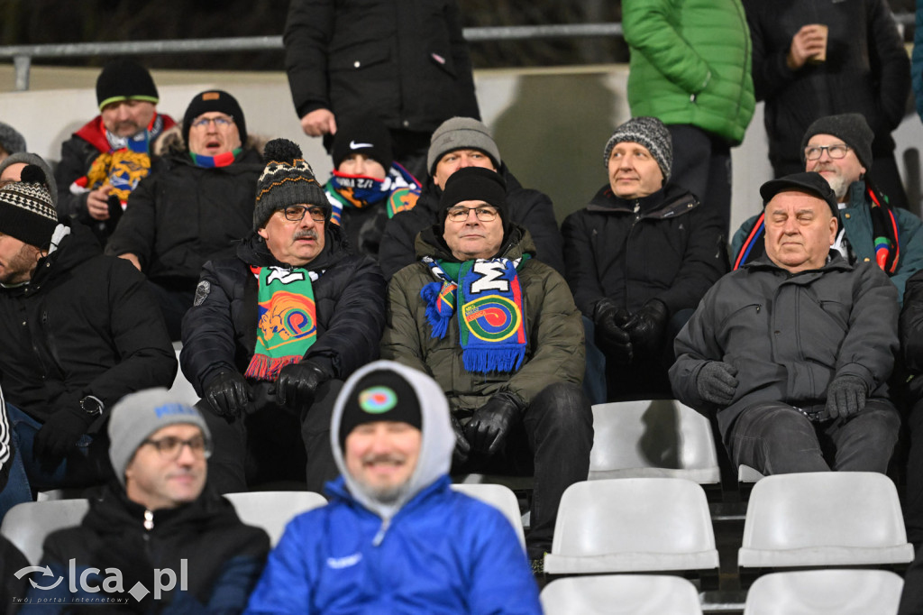 Kibice na meczu Miedź Legnica - Stal Rzeszów