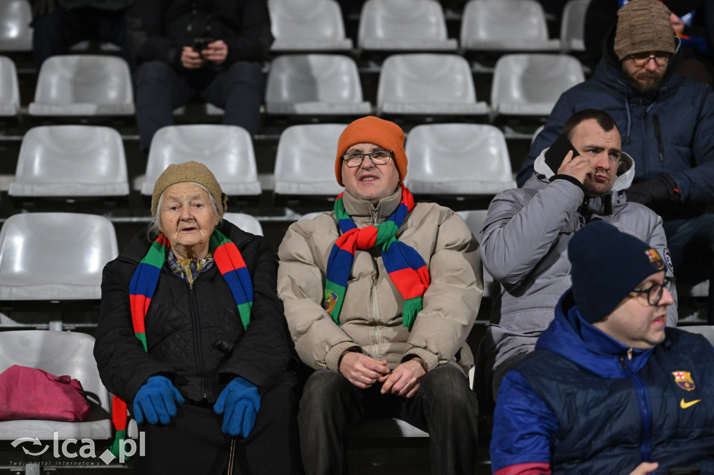 Kibice na meczu Miedź Legnica - Stal Rzeszów