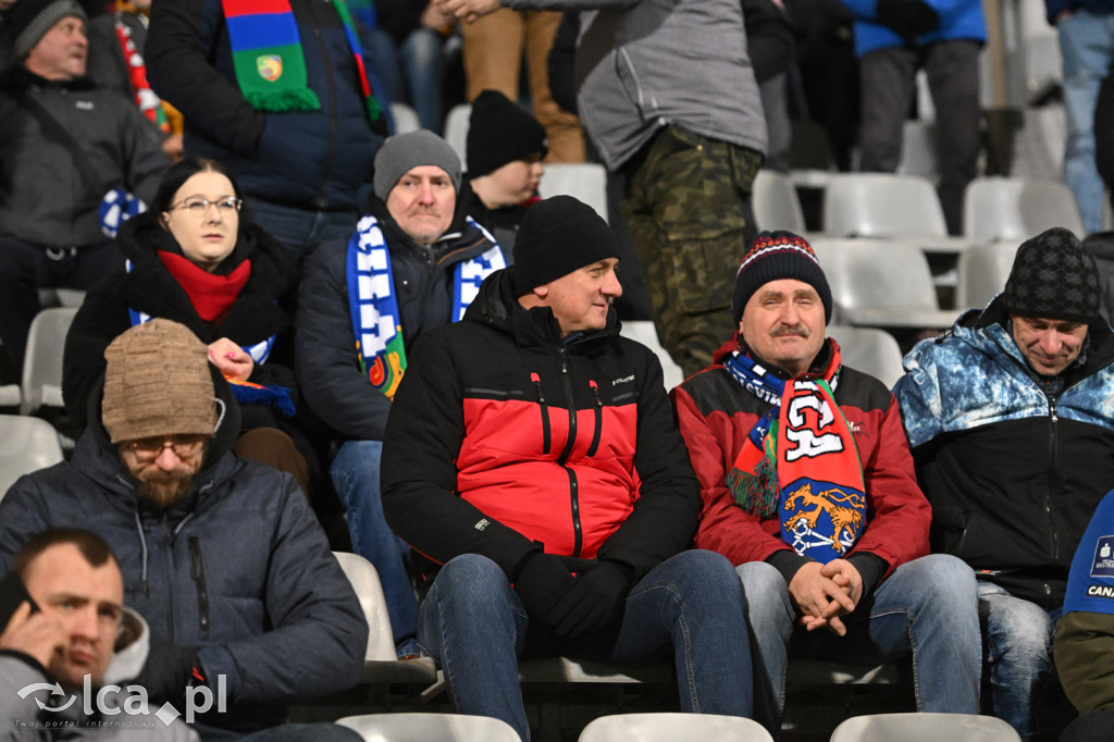 Kibice na meczu Miedź Legnica - Stal Rzeszów