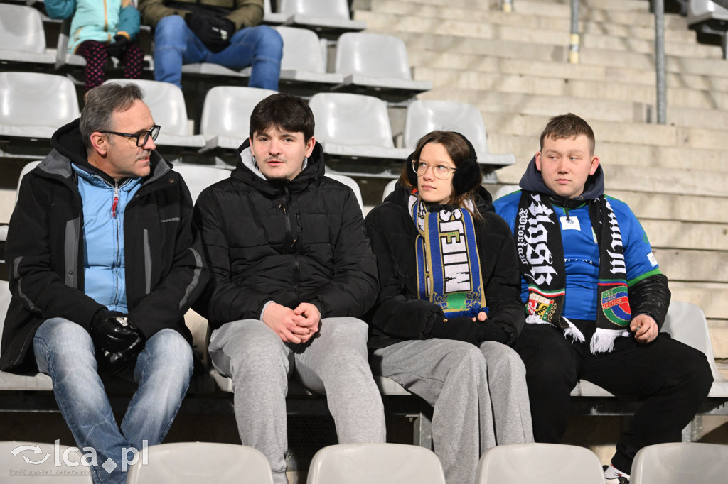 Kibice na meczu Miedź Legnica - Stal Rzeszów