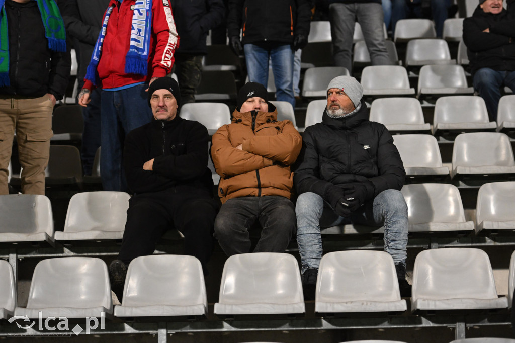 Kibice na meczu Miedź Legnica - Stal Rzeszów