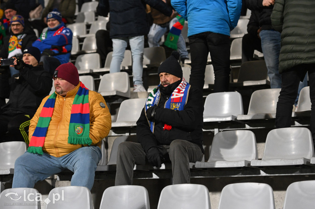 Kibice na meczu Miedź Legnica - Stal Rzeszów