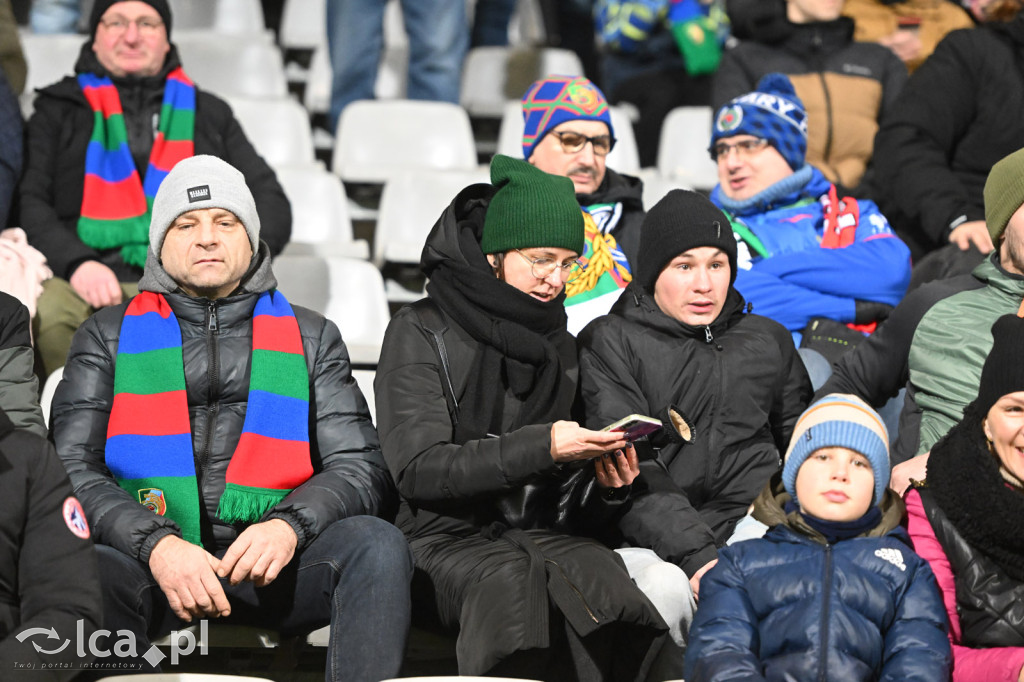 Kibice na meczu Miedź Legnica - Stal Rzeszów