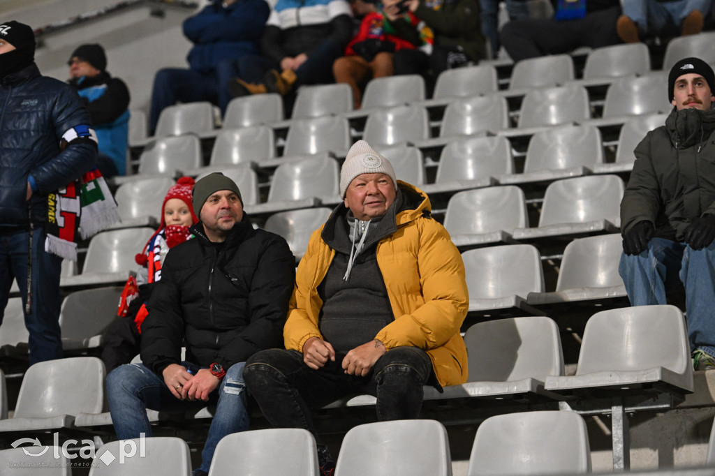 Kibice na meczu Miedź Legnica - Stal Rzeszów