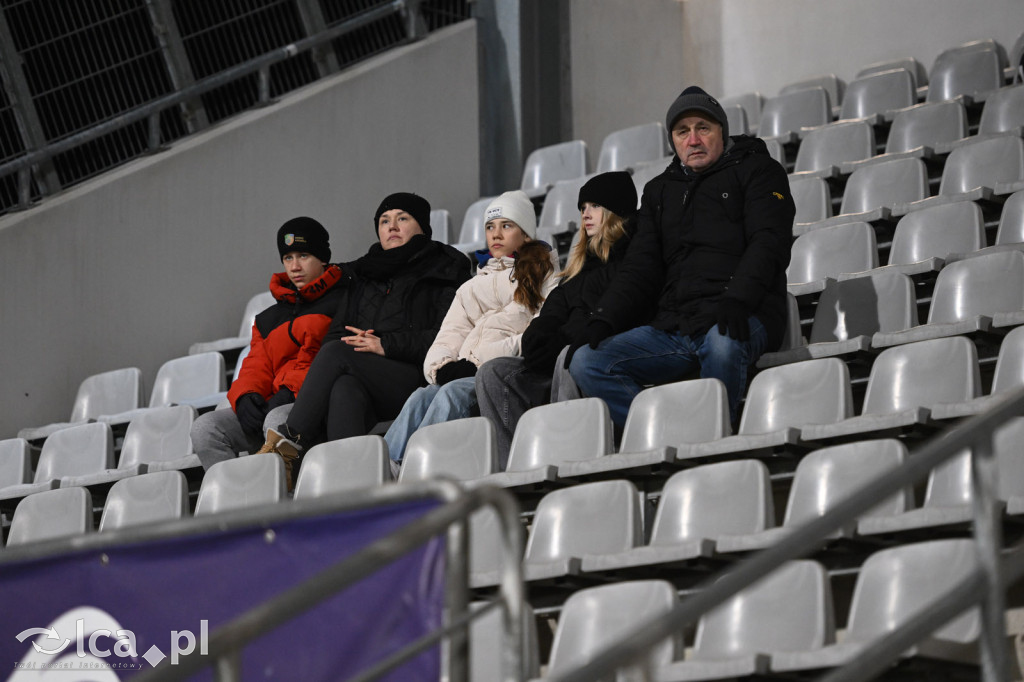 Kibice na meczu Miedź Legnica - Stal Rzeszów