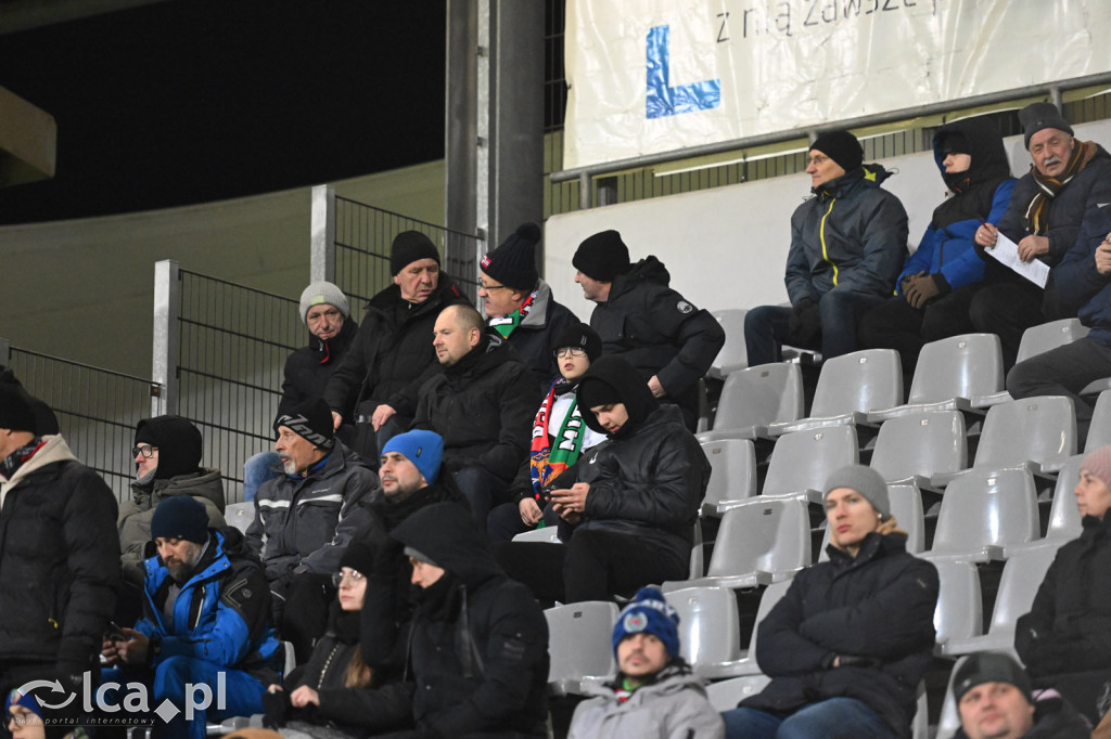 Kibice na meczu Miedź Legnica - Stal Rzeszów