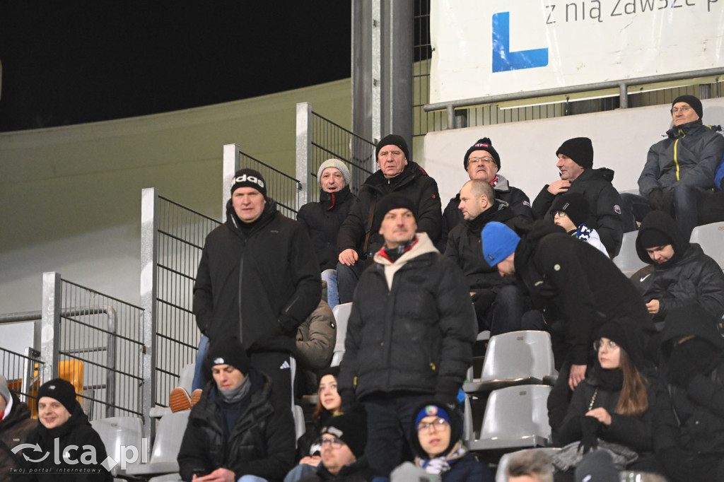 Kibice na meczu Miedź Legnica - Stal Rzeszów