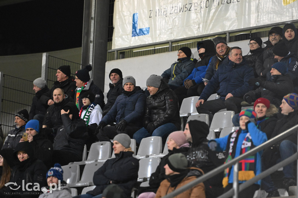 Kibice na meczu Miedź Legnica - Stal Rzeszów