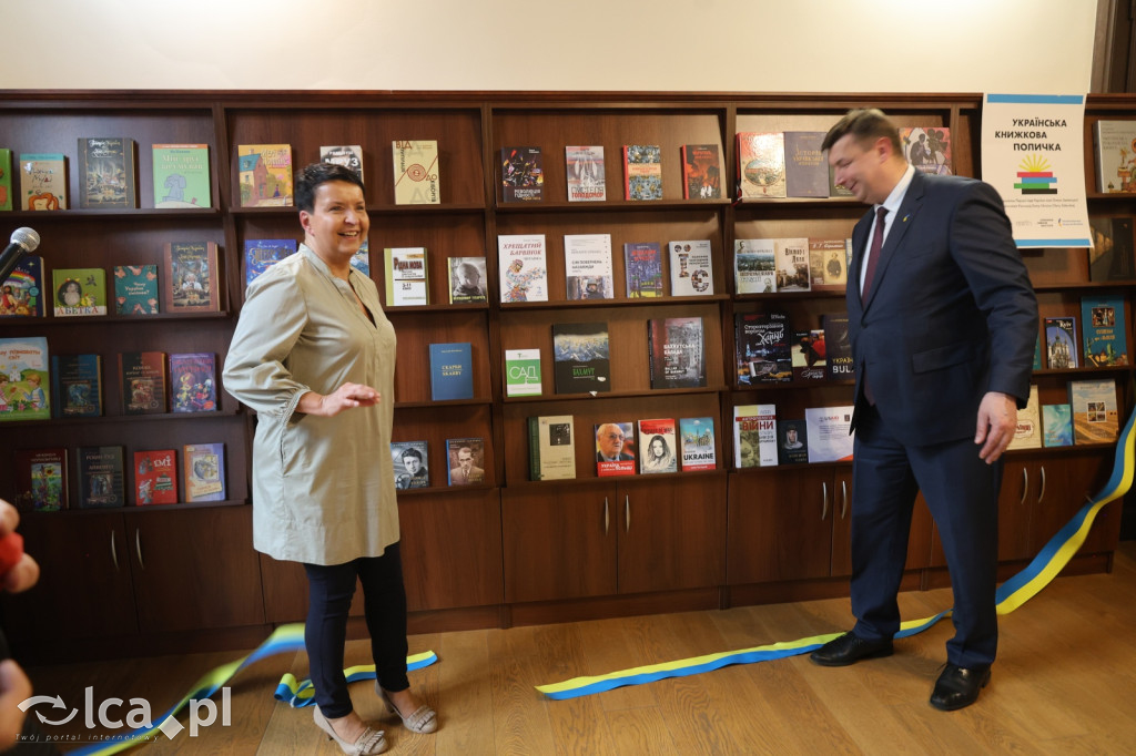 Ukraińska półka z książkami już dostępna w LBP