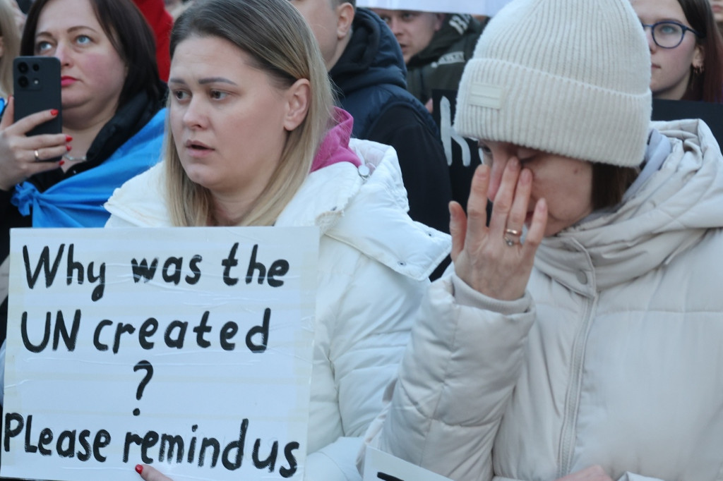 Legniczanie upamiętnili trzecią rocznicę wojny